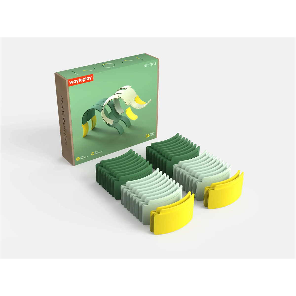Waytoplay – Kreativset „Arches Creator“ 36 Teile