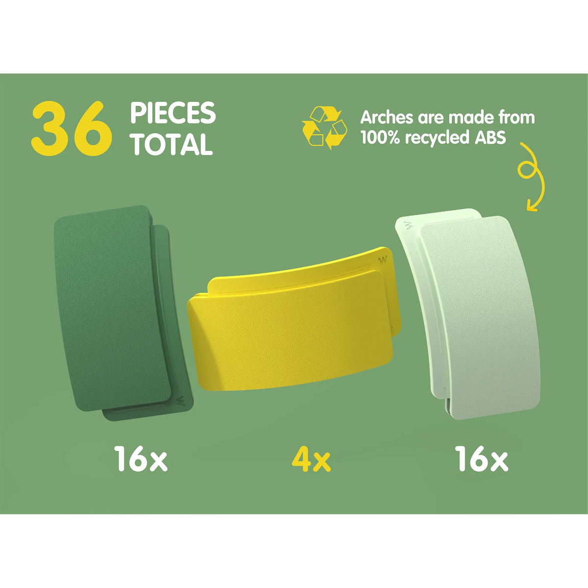 Waytoplay – Kreativset „Arches Creator“ 36 Teile