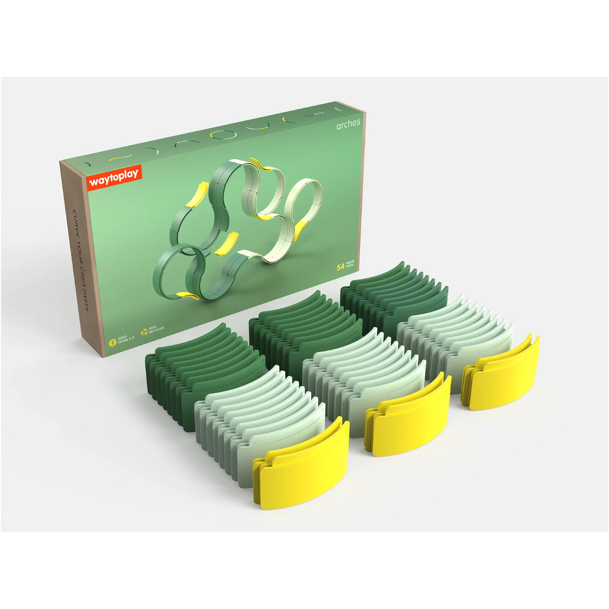 Waytoplay – Kreativset „Arches Builder“ 54 Teile