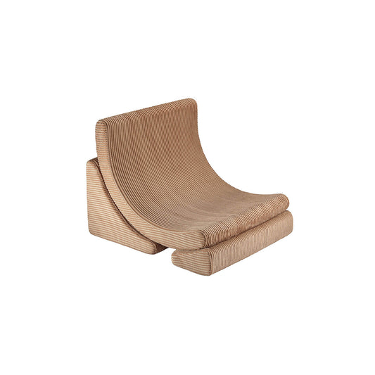 Wigiwama – Kinder Sessel "Moonchair" Cord Toffee