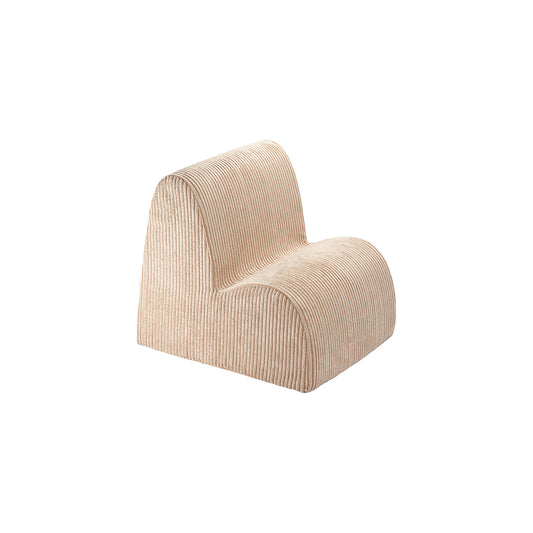Wigiwama – Kinder Sessel "Wolke" Cord Beige 50x60cm