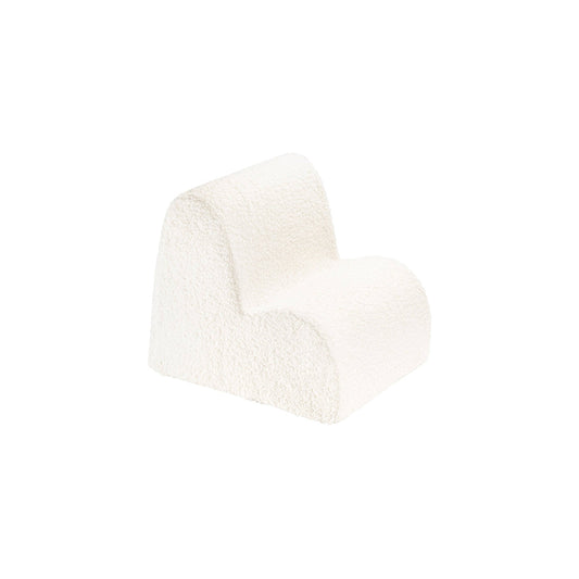Wigiwama – Kinder Sessel "Wolke" Teddy Creme 50x60cm
