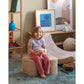 Wigiwama – Kinder Sitzpuff "Wolke" Cord Beige 39,5cm
