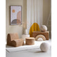 Wigiwama – Kinder Sessel "Wolke" Cord Toffee 50x60cm