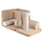 Wigiwama – Kinder Spielsofa Modular "Settee" Cord Beige 9-tlg.