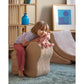 Wigiwama – Kinder Sitzpuff "Wolke" Cord Beige 39,5cm