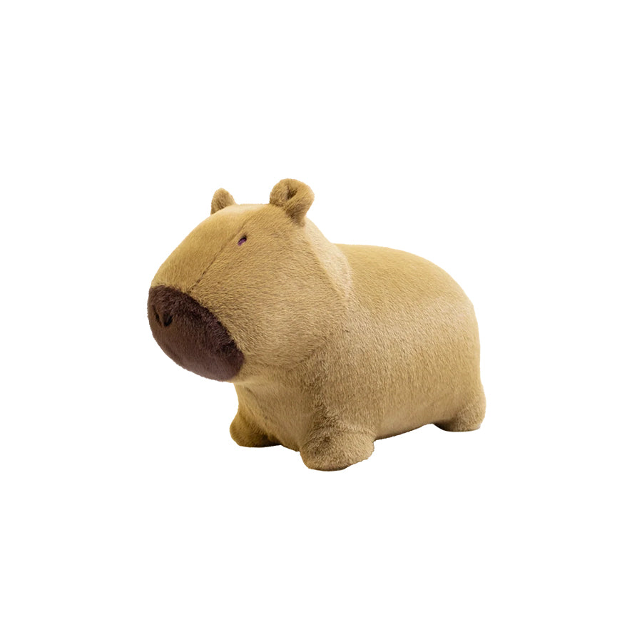 Wild & Soft – Hüpftier „Capybara“ aus Plüsch mit Pumpe, handgefertigt