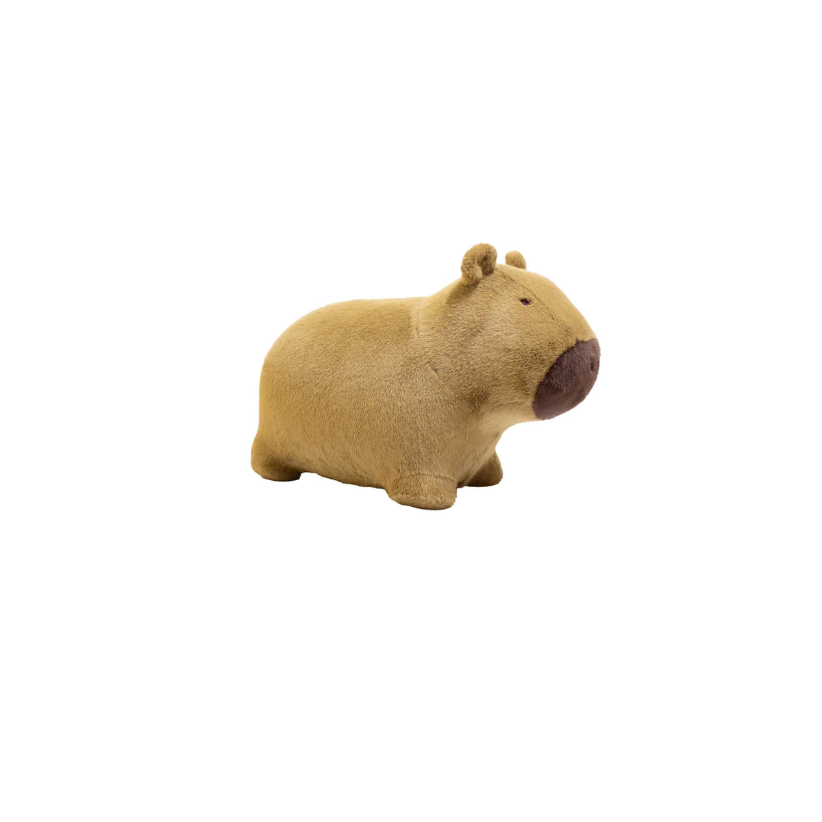 Wild & Soft – Hüpftier „Capybara“ aus Plüsch mit Pumpe, handgefertigt