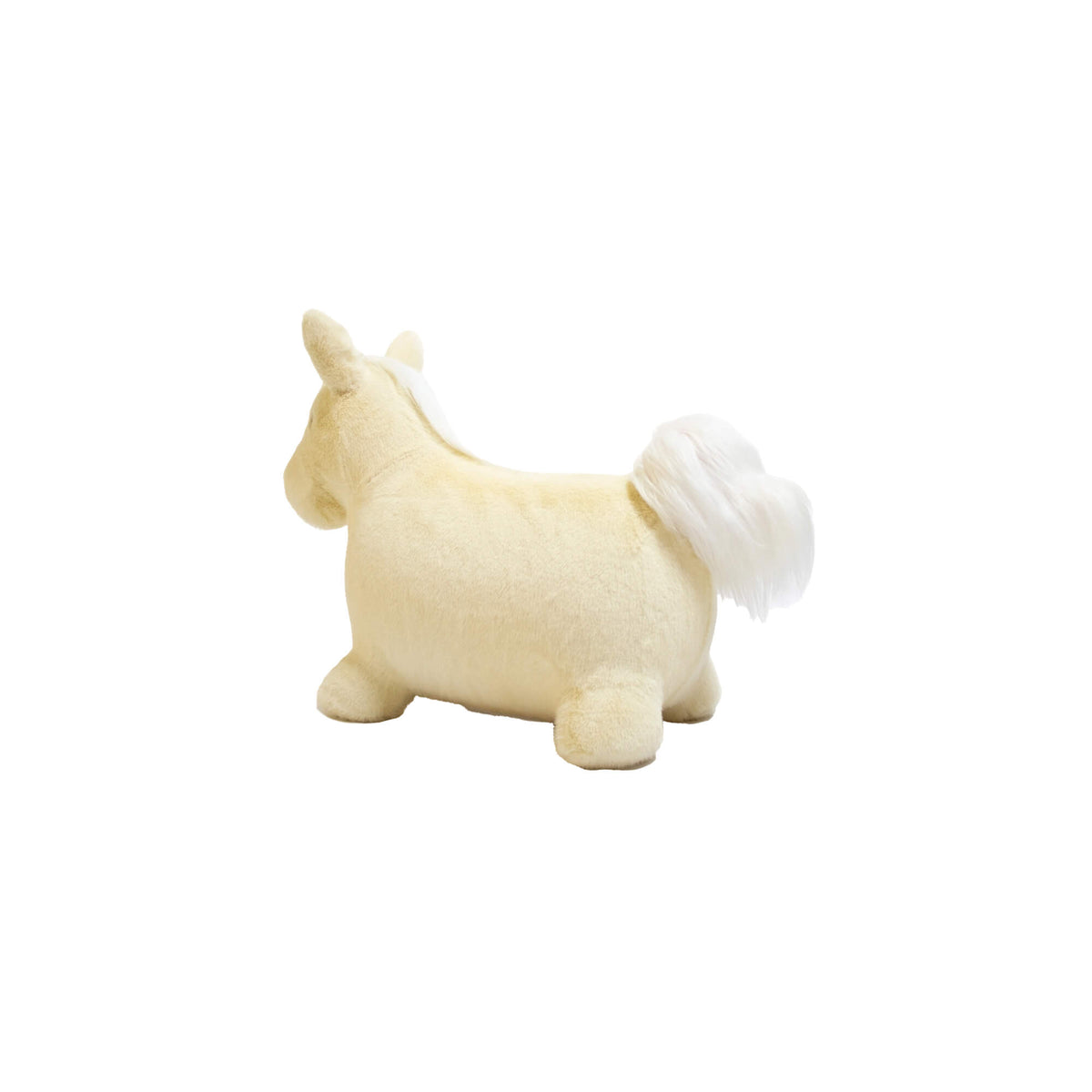 Wild & Soft – Hüpftier „Unicorn“ aus Plüsch mit Pumpe, handgefertigt