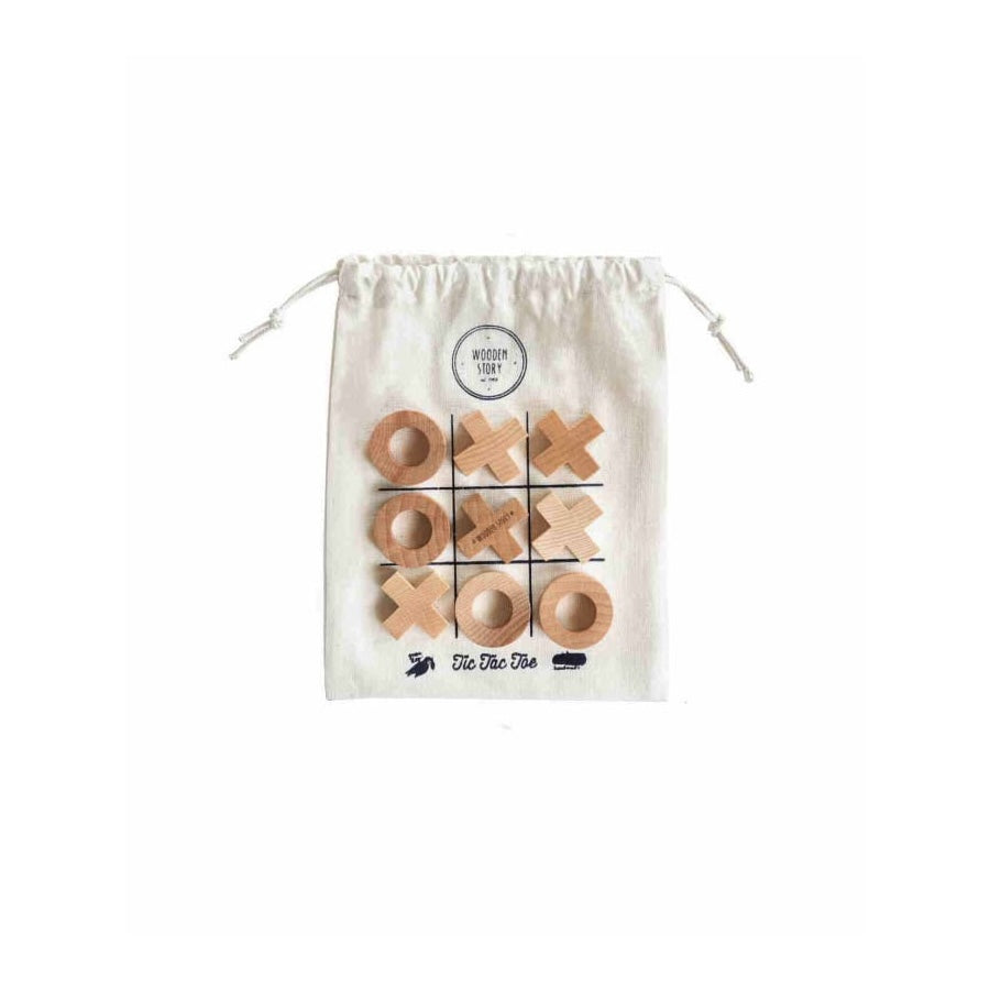Wooden Story - Spiel Tic-tac-toe Aus Holz