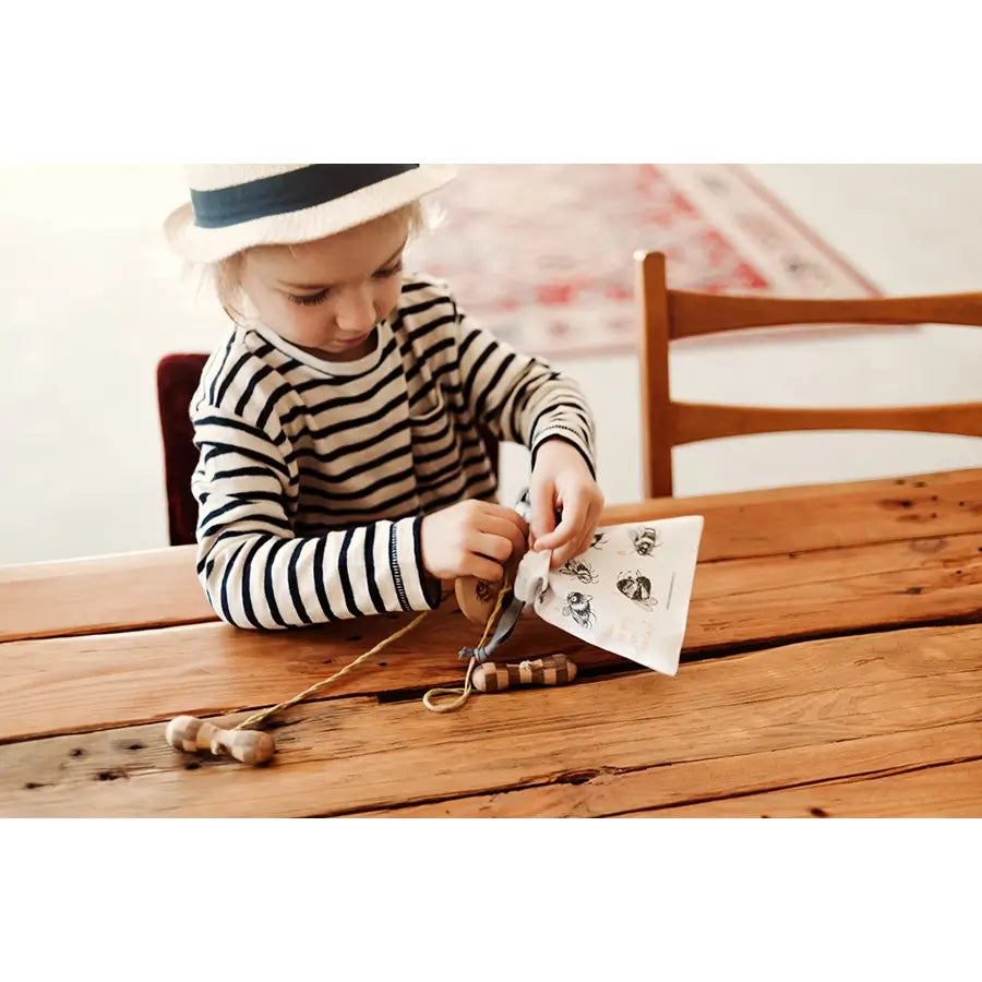 Wooden Story - Summkreisel Aus Holz