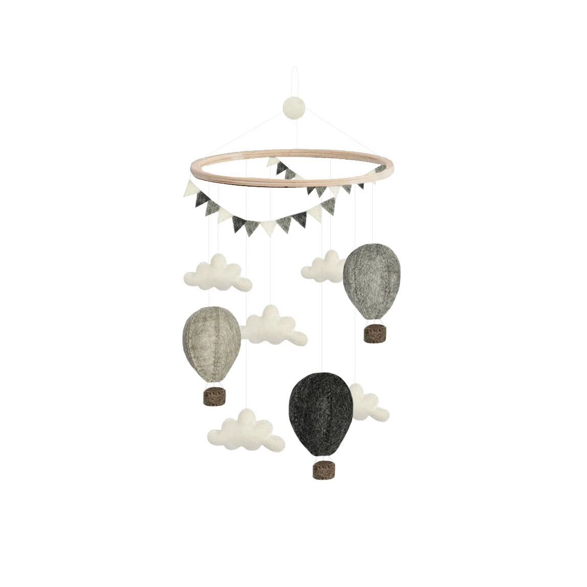 MOBILE HEISSLUFTBALLONS, GREY