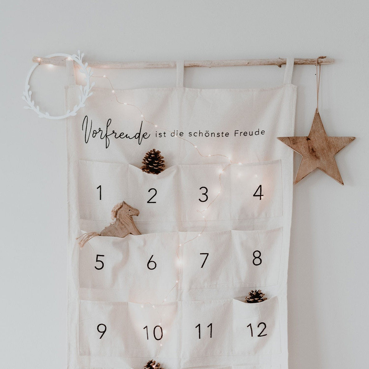 ADVENTSKALENDER VORFREUDE, CREME