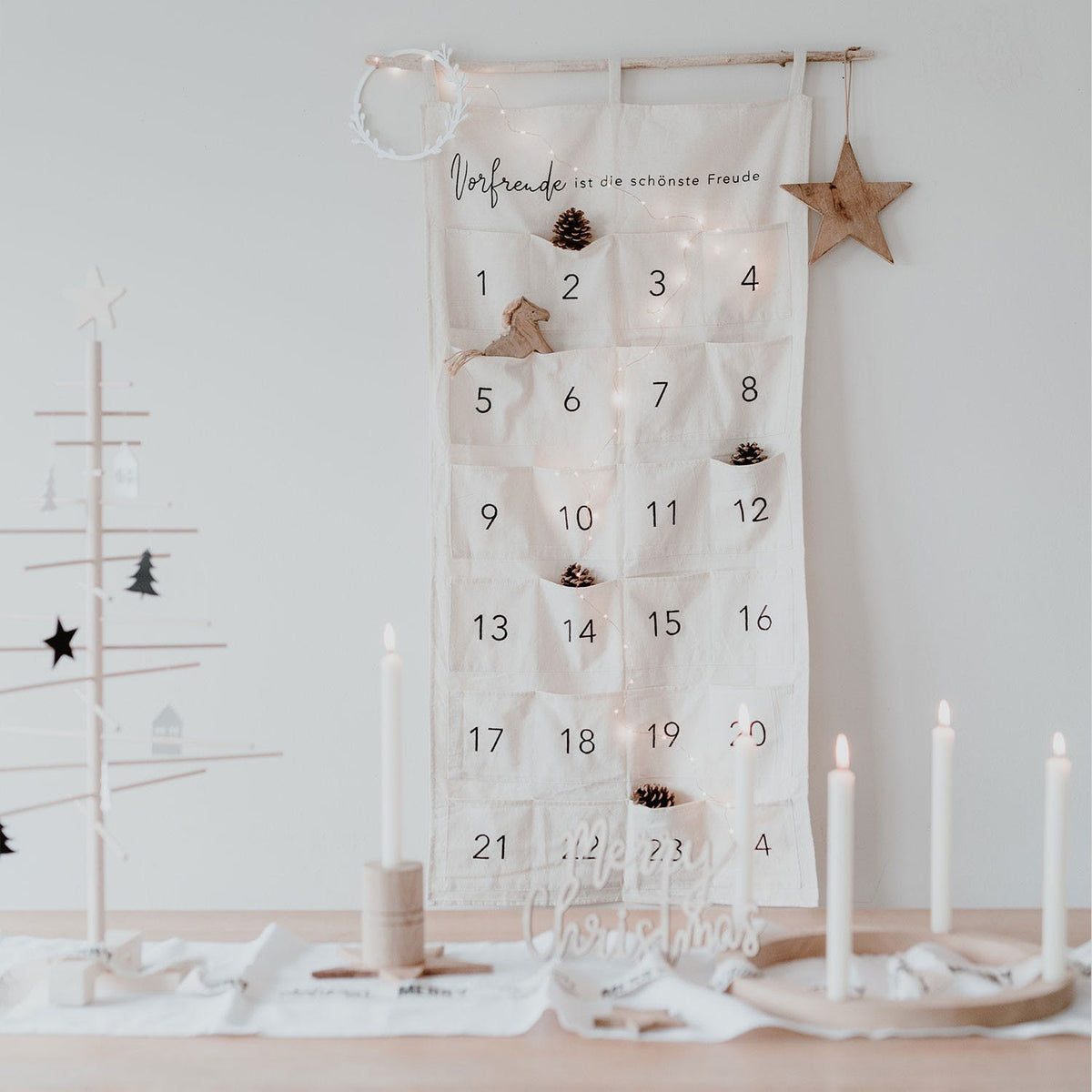 ADVENTSKALENDER VORFREUDE, CREME
