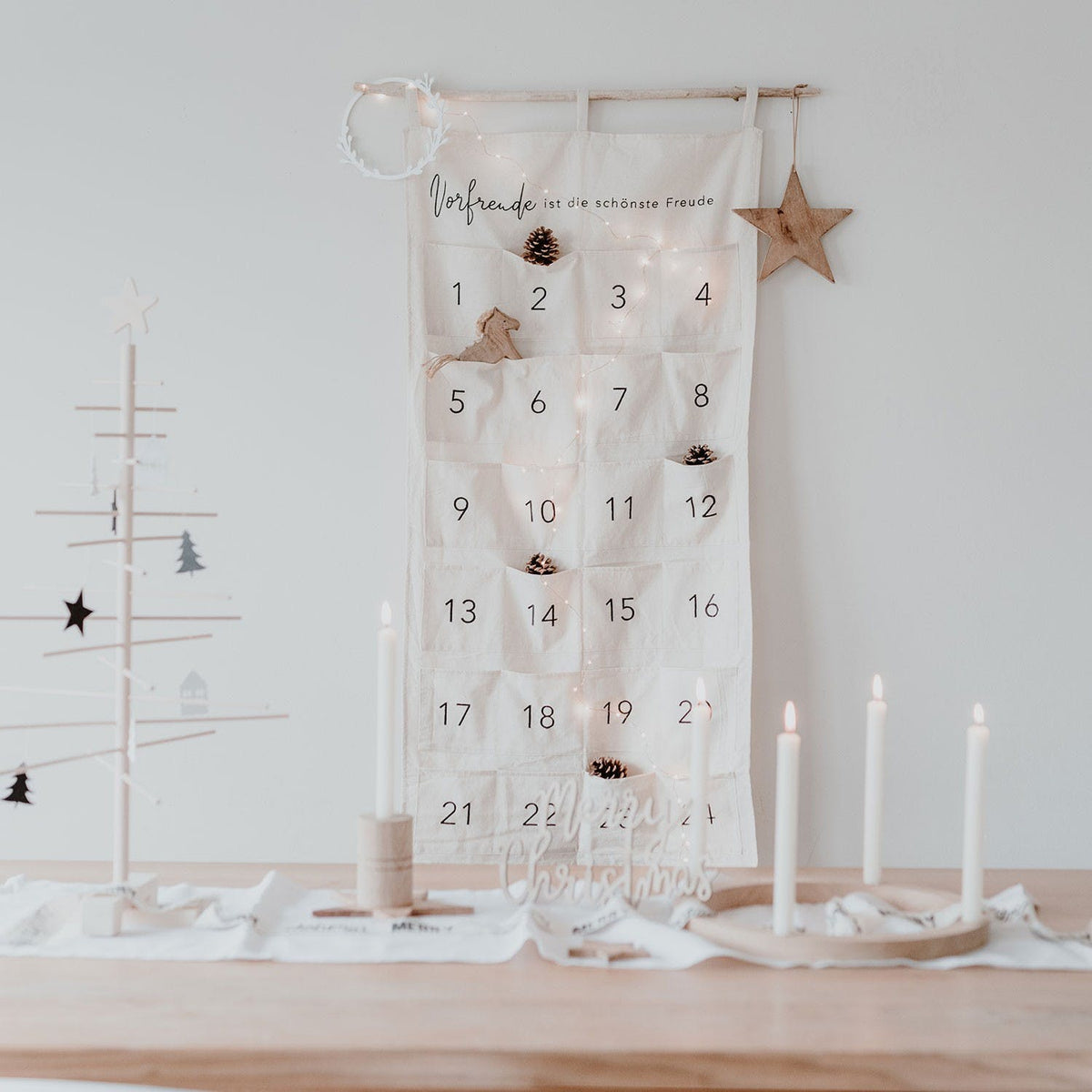 ADVENTSKALENDER VORFREUDE, CREME