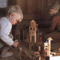 Wooden Story - Holzbauklötze Natur - 100 Teile mit Baumwollsack